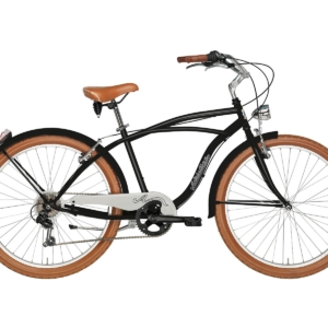 Bicicleta Adriatica Cruiser Man 26 6V Neagra 45 cm
