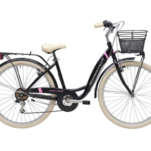 Bicicleta Adriatica Panda 26 Lady 6V Negru Mat 42 cm