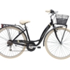 Bicicleta Adriatica Panda 28 Lady 6V Negru Mat 42 cm