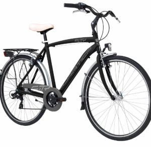 Bicicleta Adriatica Sity 3 6V Man Neagra 55 cm
