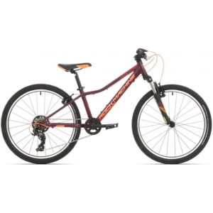Bicicleta Rock Machine Catherine 24 VB Gloss Crimson/Neon Orange/Crimson