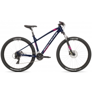 Bicicleta Rock Machine Catherine 70-27 27.5 Gloss Metallic Navy/Silver/Pink 15.0 - (S)