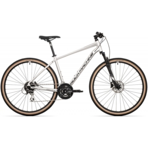 Bicicleta Rock Machine Crossride 300 29 Gloss Silver/Black/Grey  22.0 - (XL)