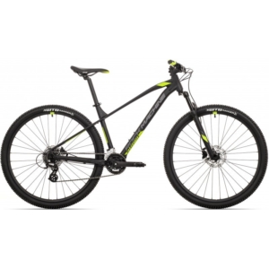 Bicicleta Rock Machine Manhattan 40-29 29 Matte Black/Dark Grey/Radioactive Yellow 21.0 - (XL)