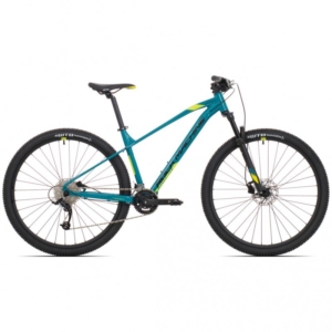 Bicicleta Rock Machine Manhattan 90-29 29 Gloss Blue/Black/Radioactive Yellow 15.0 - (S)