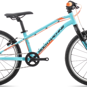 Bicicleta Rock Machine Thunder 20 VB Gloss Neon Cyan/Black/Orange