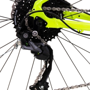 Bicicleta Rock Machine Torrent 20-29 29 Gloss Radioactive Yellow /Black/Petrol Blue 19.0 - (L)