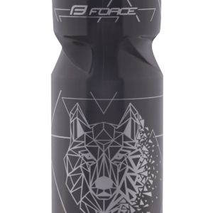 Bidon Force Lone Wolf 0.8l Black/Silver