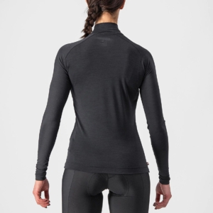 Bluza de corp Castelli Bandito Wool W LS de dama Negru S