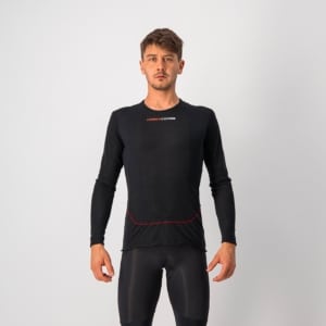 Bluza de corp cu maneca lunga Castelli Prosecco Tech LS Negru M