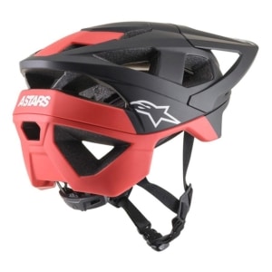 Casca Alpinestars Vector Pro Atom Negru/Rosu Mat S (51-55 cm)