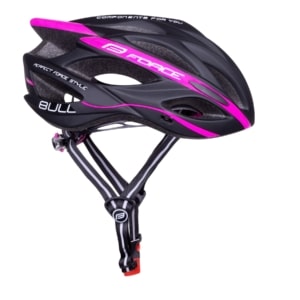 Casca Force Bull negru/roz L-XL (58-61 cm)