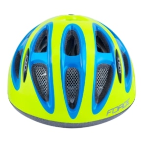 Casca Force Lark pentru copii fluo/albastru S (48-54 cm)