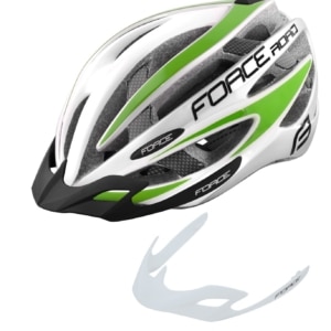Casca Force Road alb/verde L-XL (58-63 cm)