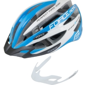 Casca Force Road albastru/alb S-M (54-58 cm)