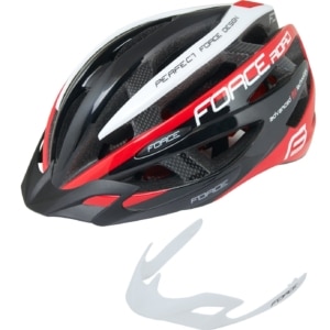 Casca Force Road Junior negru/rosu/alb XS-S (48-54 cm)