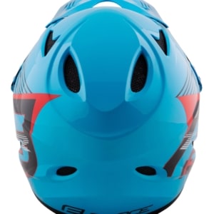 Casca Force Tiger Downhill Black/Blue/Red L-XL (59-61 cm)