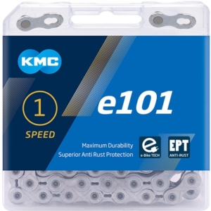 Lant KMC E101 EPT Single-Speed 112 Zale Ebike Argintiu