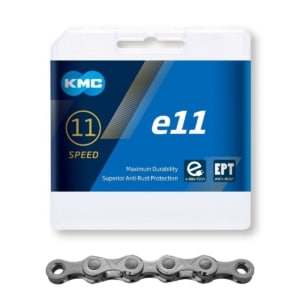 Lant KMC E11 EPT 11 Viteze 136 zale Ebike Argintiu