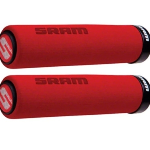 Mansoane SRAM Locking Foam Grips 129mm Rosu/Negru