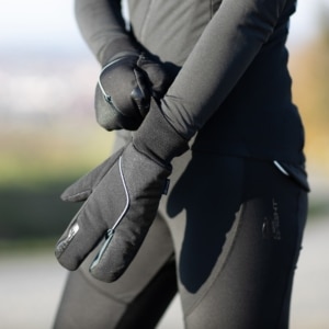 Manusi iarna Force Hot Rak Pro 3 degete negre XL
