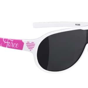 Ochelari Force Rosie lady/junior lentila neagra alb/roz