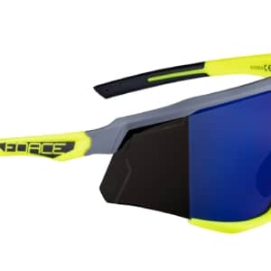 Ochelari Force Sonic lentila albastra oglinda gri/fluo