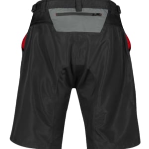 Pantaloni Force Downhill MTB cu sub-pantaloni cu bazon Negru/Gri M