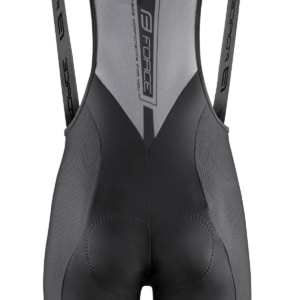 Pantaloni scurti cu bazon si bretele Force B51 Negru 3XL