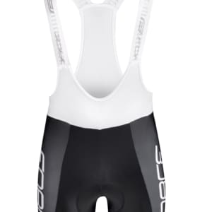 Pantaloni scurti cu bazon si bretele Force Team18 Negru/Alb 3XL