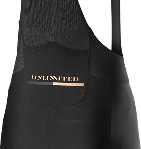 Pantaloni scurti cu bretele Castelli Unlimited Negru L