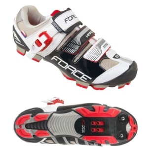 Pantofi MTB Hard Force negru/alb 44