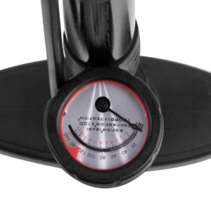 Pompa podea Force Tourist 2.0 Steel 11 Bar neagra