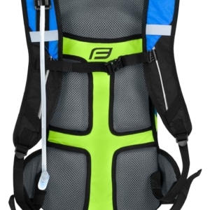 Rucsac Force Berry Ace Plus 12l + Rezervor 2L albastru/fluo