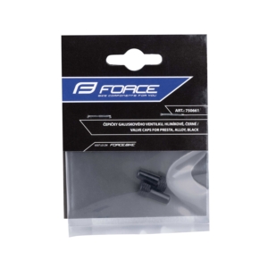 Set capace Force pentru valve tubeless presta Negre