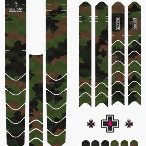 Set stickere protectie cadru Muc-Off Frame Protection Kit DH/Enduro/Trail Camo