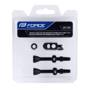 Set Valve Tubeless Force 2xFv 44mm Negre