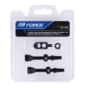 Set Valve Tubeless Force Gap 2xFv 44mm Negre