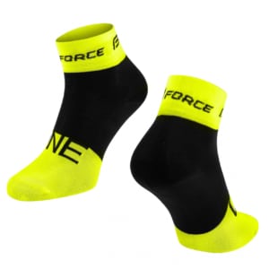 Sosete Force One fluo/negru L-XL (42-47)