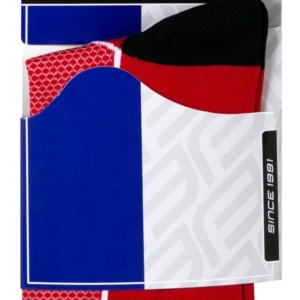 Sosete Force Sport 3 rosu/negru S-M (36-41)