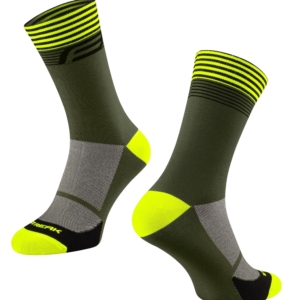 Sosete Force Streak Green-Fluo L-XL / 42-46