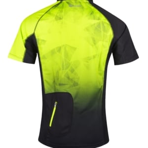 Tricou ciclism Force MTB Core fluo/negru XXL