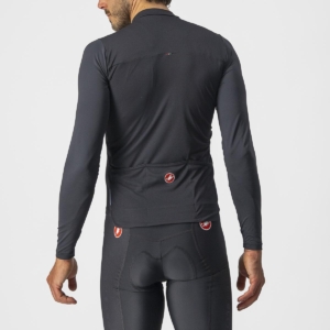 Tricou cu maneca lunga Castelli Prologo 7 LS Antracit/Alb L