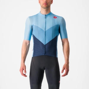 Tricou cu maneca scurta Castelli Endurance PRO 2 Bleu/Albastru/Bleumarin L