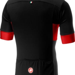 Tricou cu maneca scurta Castelli Prologo VI Negru/Rosu XL