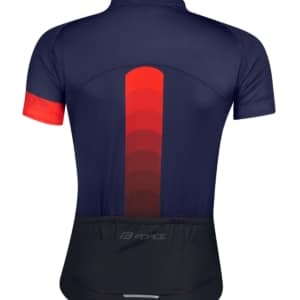 Tricou Force F Ascent Lady albastru/rosu L