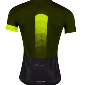 Tricou Force F Ascent verde/fluo L