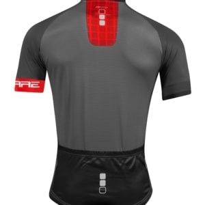 Tricou Force Square maneci scurte gri/rosu M