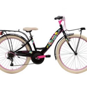 Bicicleta Adriatica CTB 24 Donna 6V Neagra
