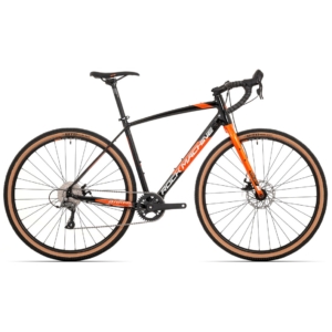 Bicicleta Rock Machine Gravelride 200 28 Gloss Black/Silver/Orange 56cm